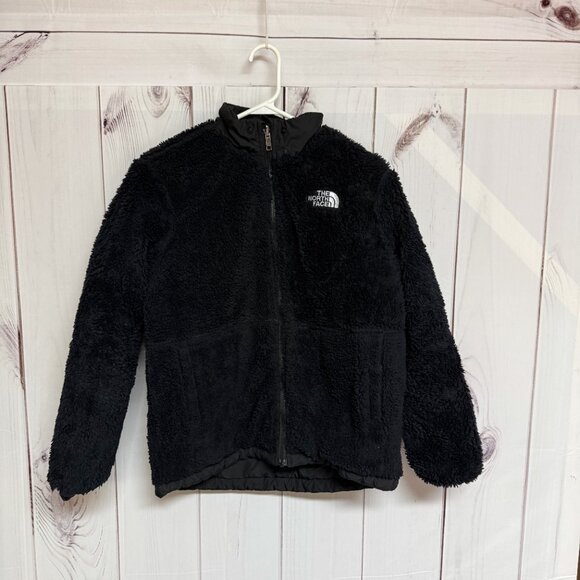 The North Face Reversible Jacket Boys XL (14/16) Black EUC - Picture 3 of 10